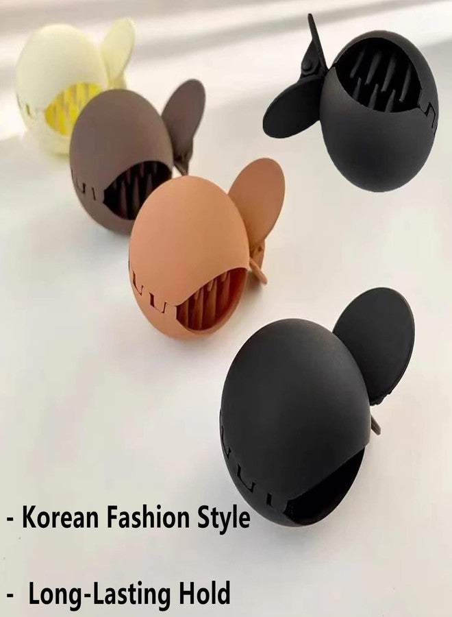 SHUNGXINYI 2 Pack Pony Tail Clip Creative Fish Claw Clip Korean Style Hair Clamp Nonslip Fish Hairpin for Women Hair Accessories - Image 4